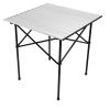 Portable Lightweight Aluminum Alloy Camping Foldable Square Table with Storage Bag