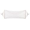 Outdoor Wood Pole Cotton Rope Hammock Garden Patio Yard Hanging Sleep Bed