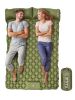 MYFYU Sleeping Pad for Camping 2 Person,Foot Press Inflatable Tents for Camping with Pillow, Waterproof Air Mattress Camping for Backpacking Traveling